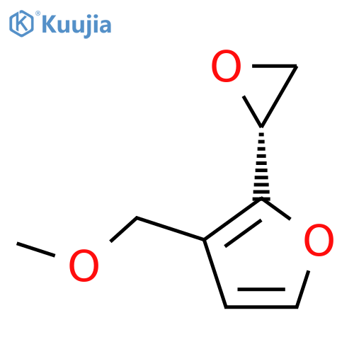 3-(methoxymethyl)-2-(2R)-oxiran-2-ylfuran structure