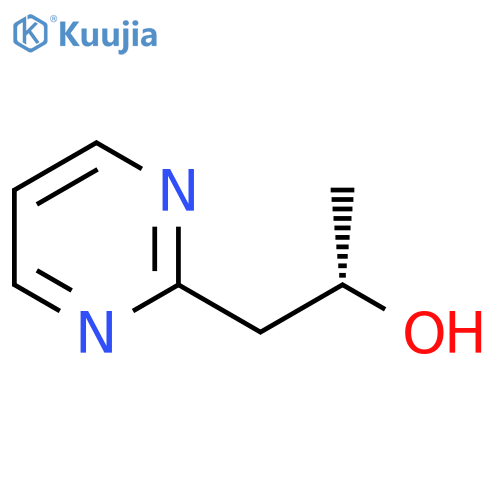 (2S)-1-(pyrimidin-2-yl)propan-2-ol structure
