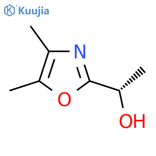 (1S)-1-(dimethyl-1,3-oxazol-2-yl)ethan-1-ol structure