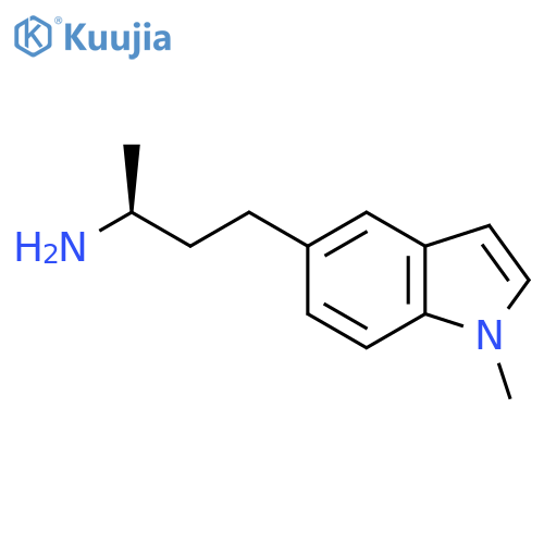 (2S)-4-(1-methyl-1H-indol-5-yl)butan-2-amine structure