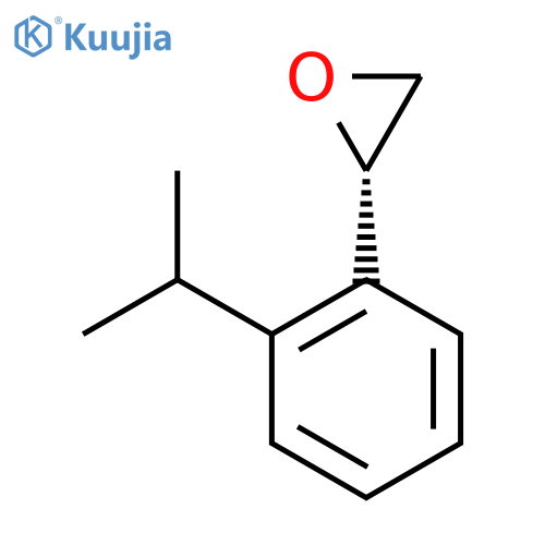 (2S)-2-2-(propan-2-yl)phenyloxirane structure