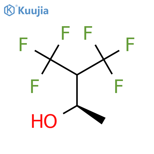 (2R)-4,4,4-trifluoro-3-(trifluoromethyl)butan-2-ol structure