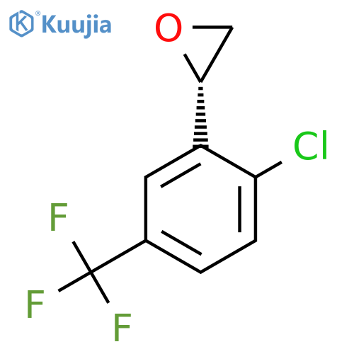 (2S)-2-2-chloro-5-(trifluoromethyl)phenyloxirane structure