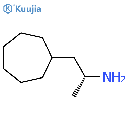 (2R)-1-cycloheptylpropan-2-amine structure