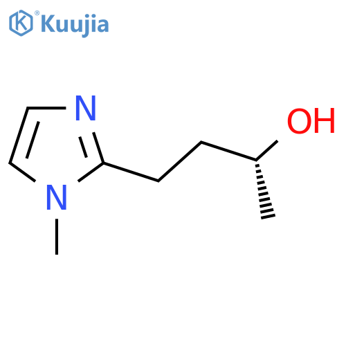 (2R)-4-(1-methyl-1H-imidazol-2-yl)butan-2-ol structure