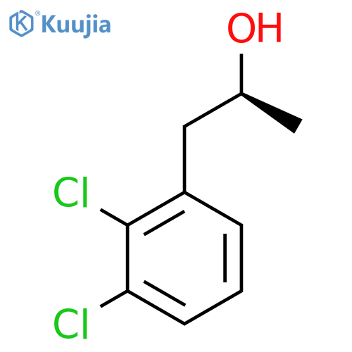 (2S)-1-(2,3-dichlorophenyl)propan-2-ol structure