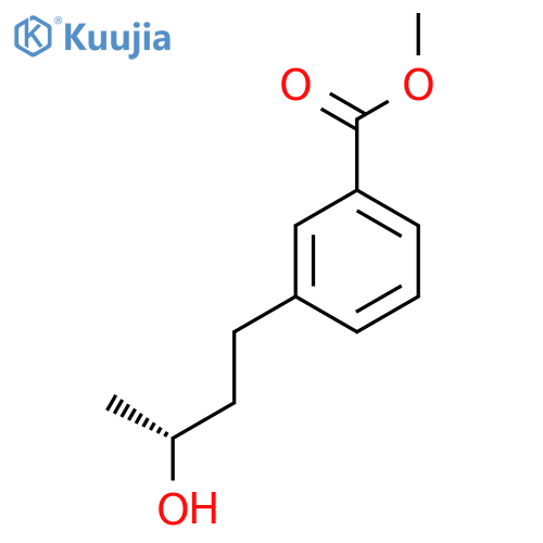 methyl 3-(3R)-3-hydroxybutylbenzoate structure