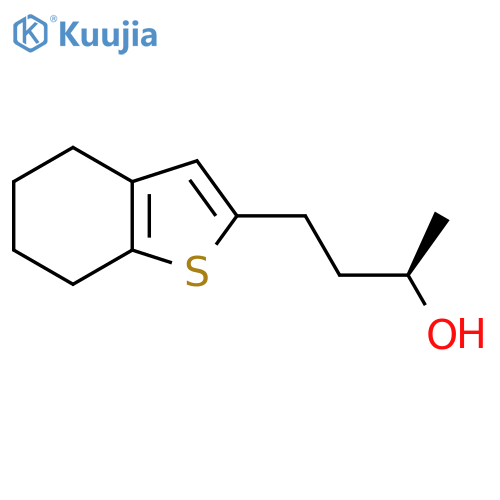 (2R)-4-(4,5,6,7-tetrahydro-1-benzothiophen-2-yl)butan-2-ol structure