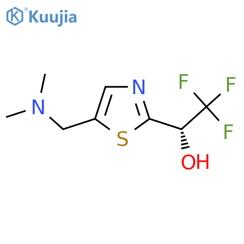 (1S)-1-{5-(dimethylamino)methyl-1,3-thiazol-2-yl}-2,2,2-trifluoroethan-1-ol structure
