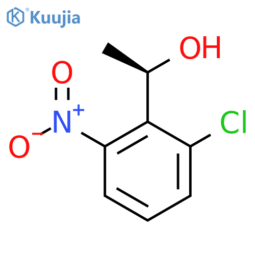 (1R)-1-(2-chloro-6-nitrophenyl)ethan-1-ol structure