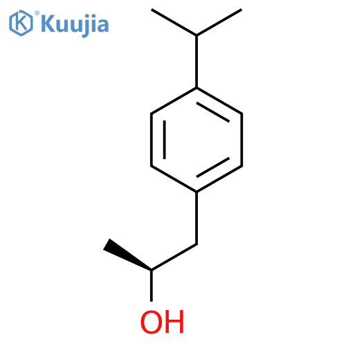 (2S)-1-[4-(propan-2-yl)phenyl]propan-2-ol structure