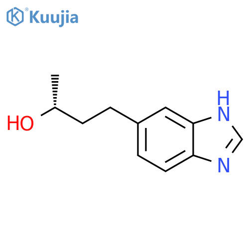 (2R)-4-(1H-1,3-benzodiazol-5-yl)butan-2-ol structure