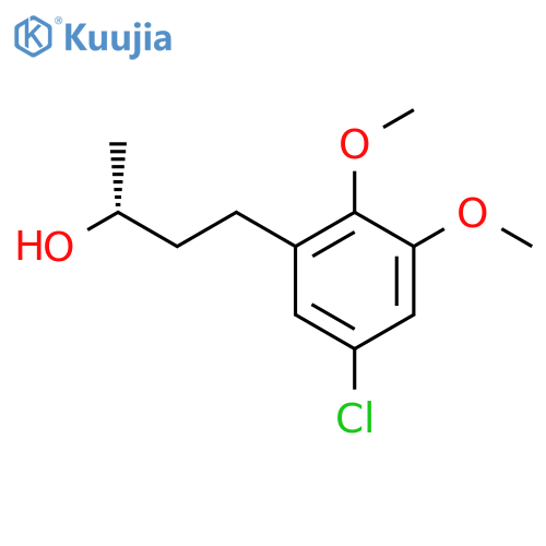 (2R)-4-(5-chloro-2,3-dimethoxyphenyl)butan-2-ol structure