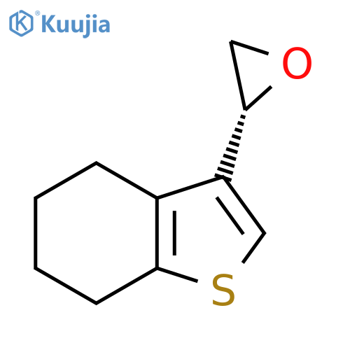 (2R)-2-(4,5,6,7-tetrahydro-1-benzothiophen-3-yl)oxirane structure
