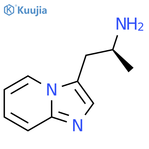 (2S)-1-{imidazo1,2-apyridin-3-yl}propan-2-amine structure