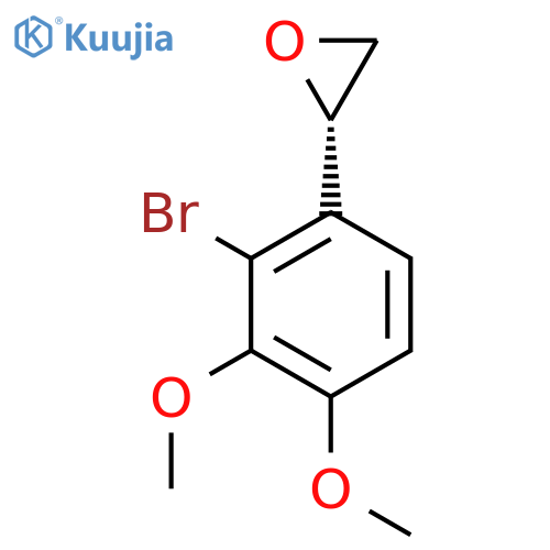 (2S)-2-(2-bromo-3,4-dimethoxyphenyl)oxirane structure