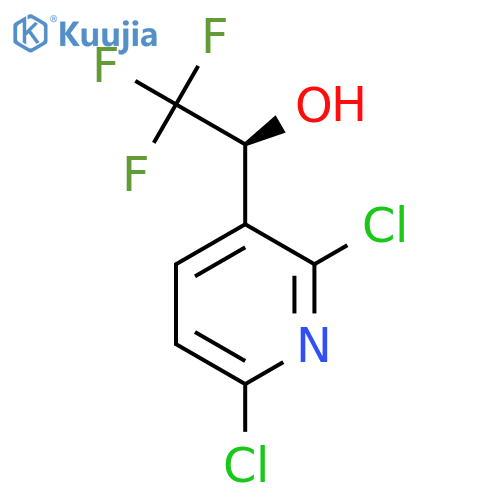 (1S)-1-(2,6-dichloropyridin-3-yl)-2,2,2-trifluoroethan-1-ol structure