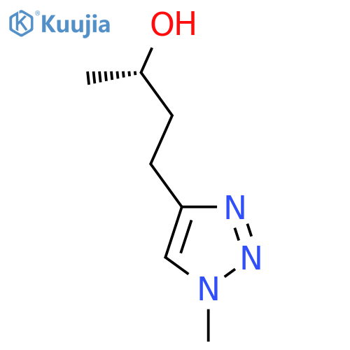 (2S)-4-(1-methyl-1H-1,2,3-triazol-4-yl)butan-2-ol structure