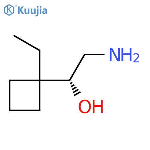 (1R)-2-amino-1-(1-ethylcyclobutyl)ethan-1-ol structure
