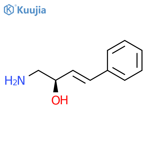(2R)-1-amino-4-phenylbut-3-en-2-ol structure