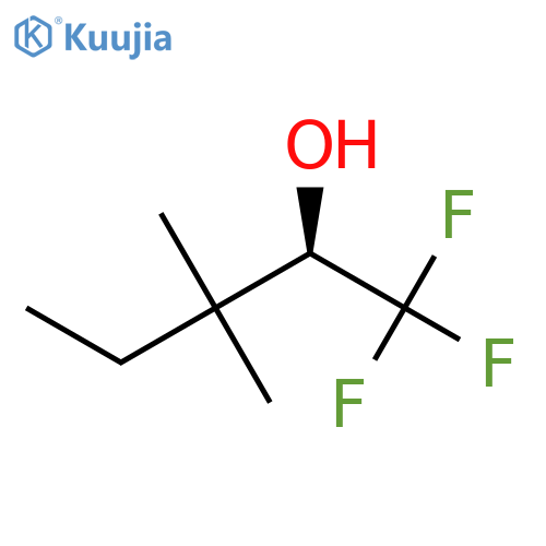 (2R)-1,1,1-trifluoro-3,3-dimethylpentan-2-ol structure