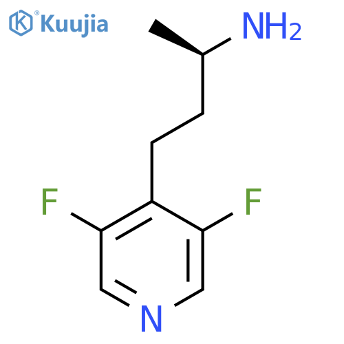 (2R)-4-(3,5-difluoropyridin-4-yl)butan-2-amine structure