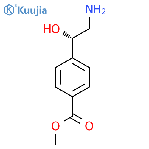 methyl 4-(1S)-2-amino-1-hydroxyethylbenzoate structure