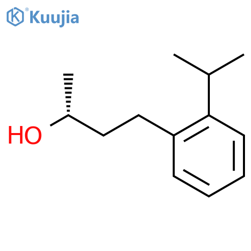 (2R)-4-2-(propan-2-yl)phenylbutan-2-ol structure