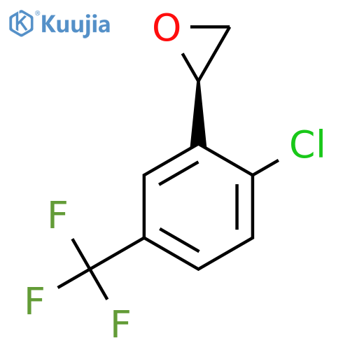 (2R)-2-2-chloro-5-(trifluoromethyl)phenyloxirane structure