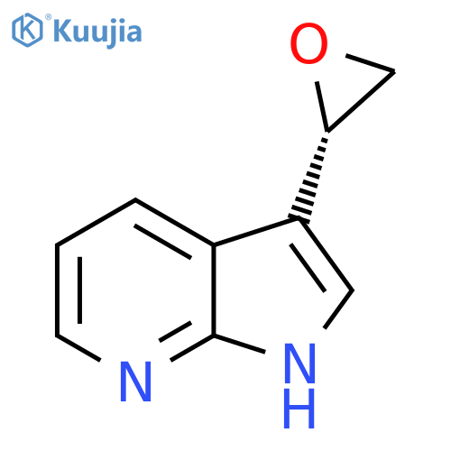 3-(2S)-oxiran-2-yl-1H-pyrrolo2,3-bpyridine structure
