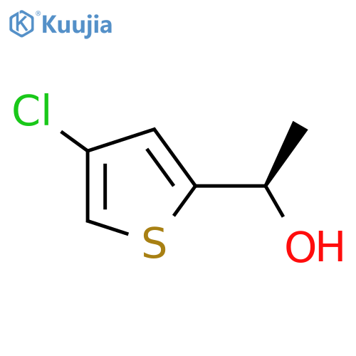(1R)-1-(4-chlorothiophen-2-yl)ethan-1-ol structure