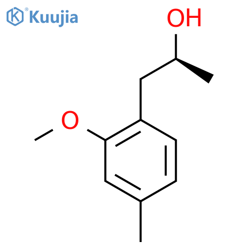(2S)-1-(2-methoxy-4-methylphenyl)propan-2-ol structure