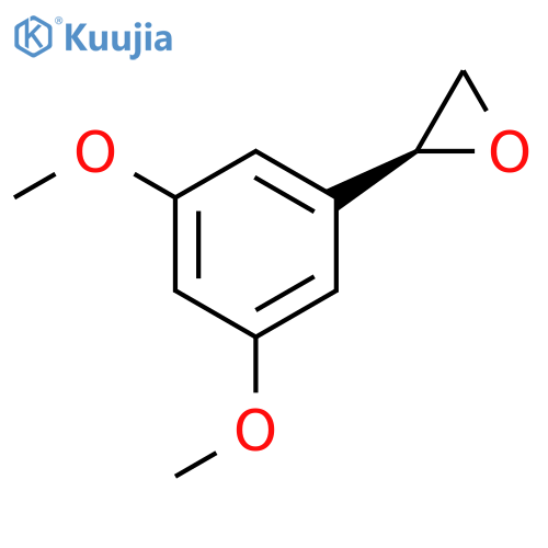 (2S)-2-(3,5-dimethoxyphenyl)oxirane structure