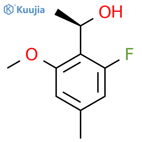 (1R)-1-(2-fluoro-6-methoxy-4-methylphenyl)ethan-1-ol structure