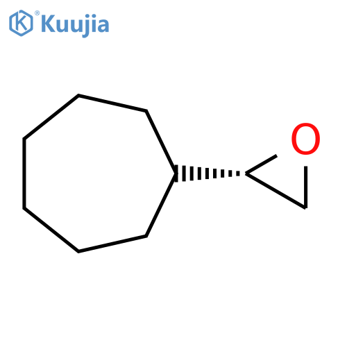 (2S)-2-cycloheptyloxirane structure