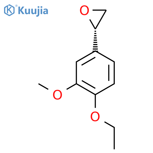 (2S)-2-(4-ethoxy-3-methoxyphenyl)oxirane structure