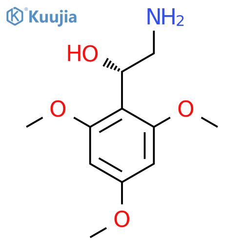 (1S)-2-amino-1-(2,4,6-trimethoxyphenyl)ethan-1-ol structure
