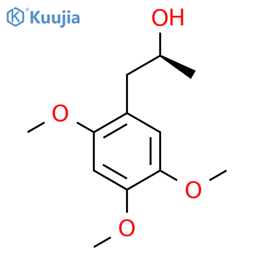 (2S)-1-(2,4,5-trimethoxyphenyl)propan-2-ol structure