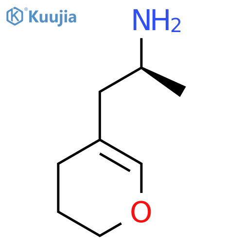 (2S)-1-(3,4-dihydro-2H-pyran-5-yl)propan-2-amine structure