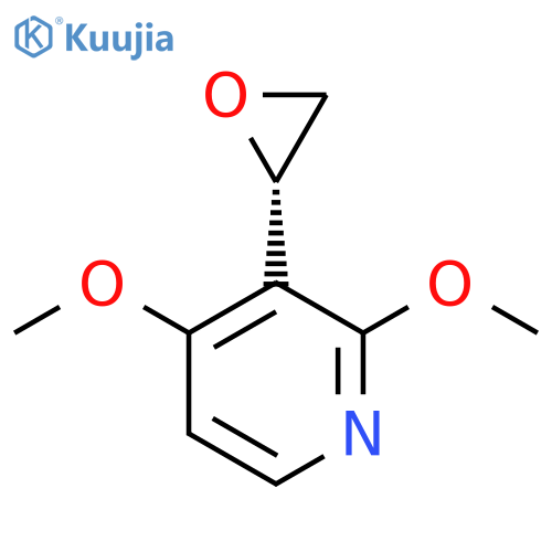 2,4-dimethoxy-3-(2S)-oxiran-2-ylpyridine structure