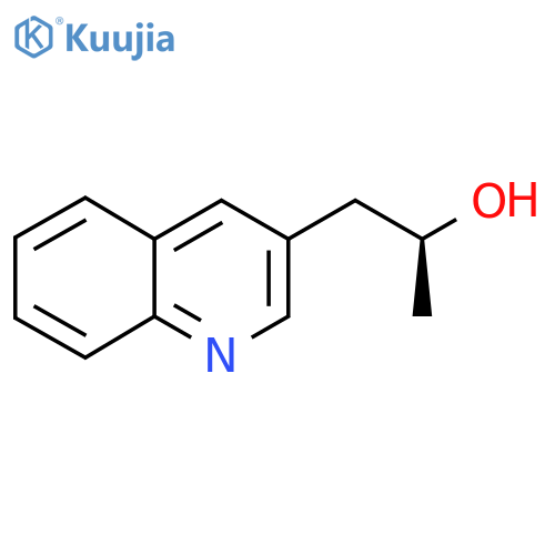 (2S)-1-(quinolin-3-yl)propan-2-ol structure