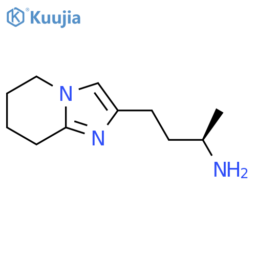 (2R)-4-{5H,6H,7H,8H-imidazo1,2-apyridin-2-yl}butan-2-amine structure