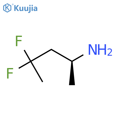 (2S)-4,4-difluoropentan-2-amine structure