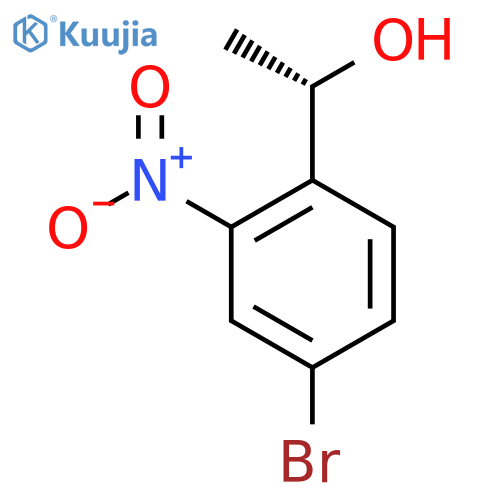 (1S)-1-(4-bromo-2-nitrophenyl)ethan-1-ol structure
