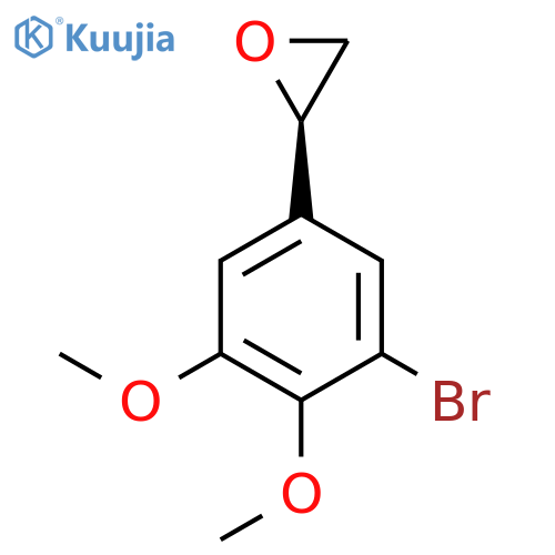 (2R)-2-(3-bromo-4,5-dimethoxyphenyl)oxirane structure