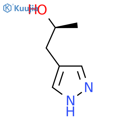 (2S)-1-(1H-pyrazol-4-yl)propan-2-ol structure