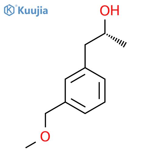 (2R)-1-3-(methoxymethyl)phenylpropan-2-ol structure