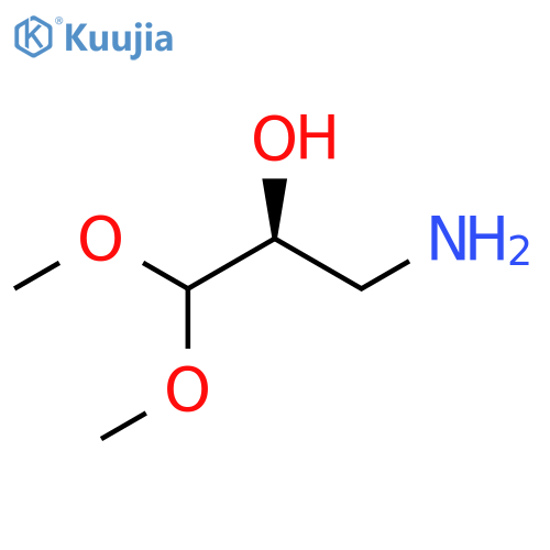 (2S)-3-amino-1,1-dimethoxypropan-2-ol structure