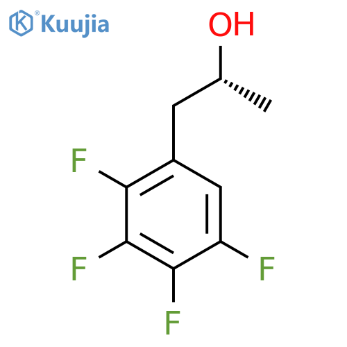 (2R)-1-(2,3,4,5-tetrafluorophenyl)propan-2-ol structure
