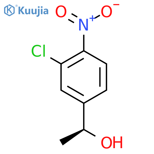 (1S)-1-(3-chloro-4-nitrophenyl)ethan-1-ol structure